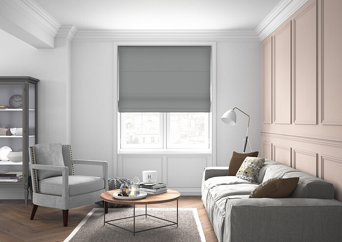 Panama, Grey - Roman Blind - Image 5